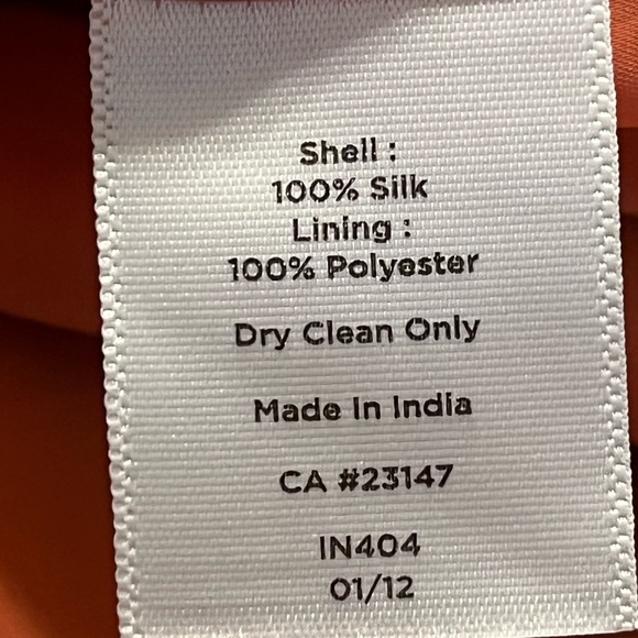 Talbots Blouse Sleeveless  Multi Color Stripes Hidden Side Zipper Size 6 - Picture 10 of 11